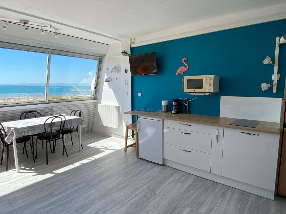 Studio Front De Mer Avec Vue Mer Panoramique ! Le Grau-du-Roi Exterior photo