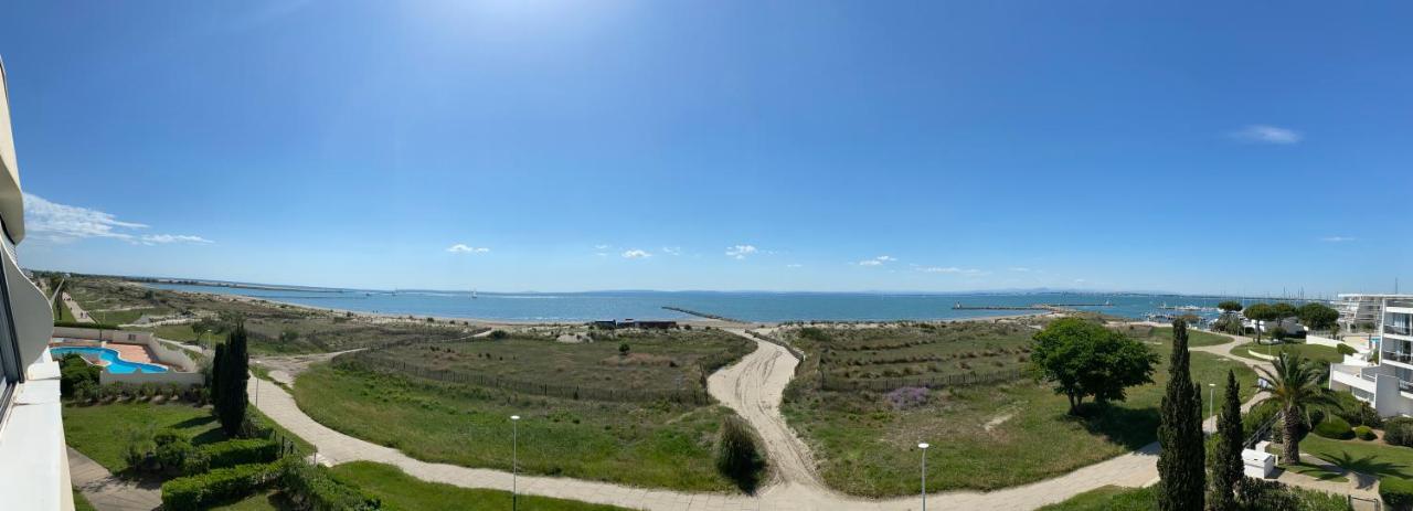 Studio Front De Mer Avec Vue Mer Panoramique ! Le Grau-du-Roi Exterior photo